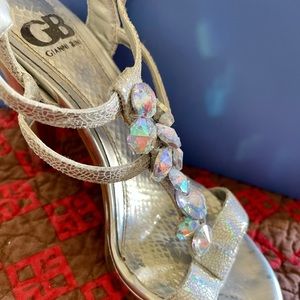 Gianni Bini rhinestone sandals